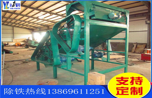 干选磁选机，唐山CTG-1024尾矿磁选干选磁选机_铁矿石沈阳CTG-9022铁矿干选永磁磁选机制作_厂家结构 