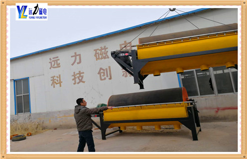 CT9026麻豆爱爱视频河沙铁矿等铁粉提取专用磁选机900*2600mm